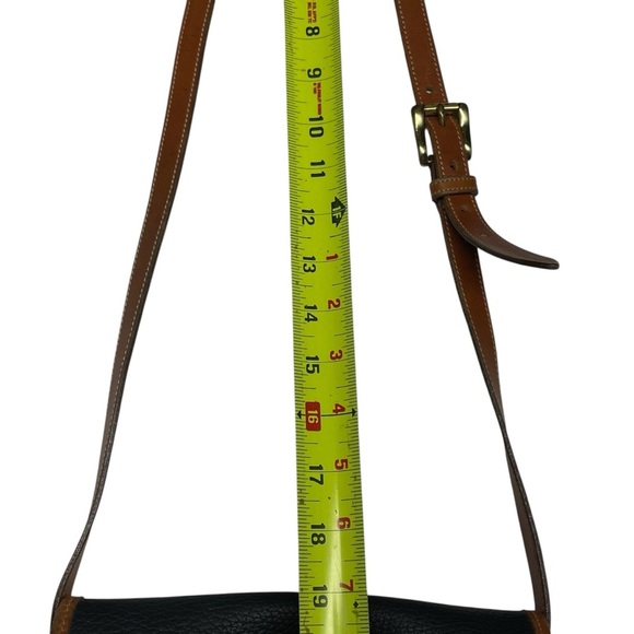 Dooney & Bourke Black Pebbled Leather Crossbody Bag - Vintage Made in USA - Picture 15 of 15